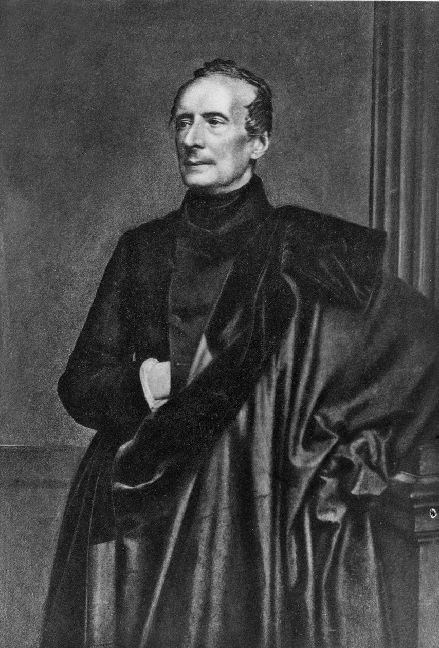 Alphonse de Lamartine på 70 år af French School