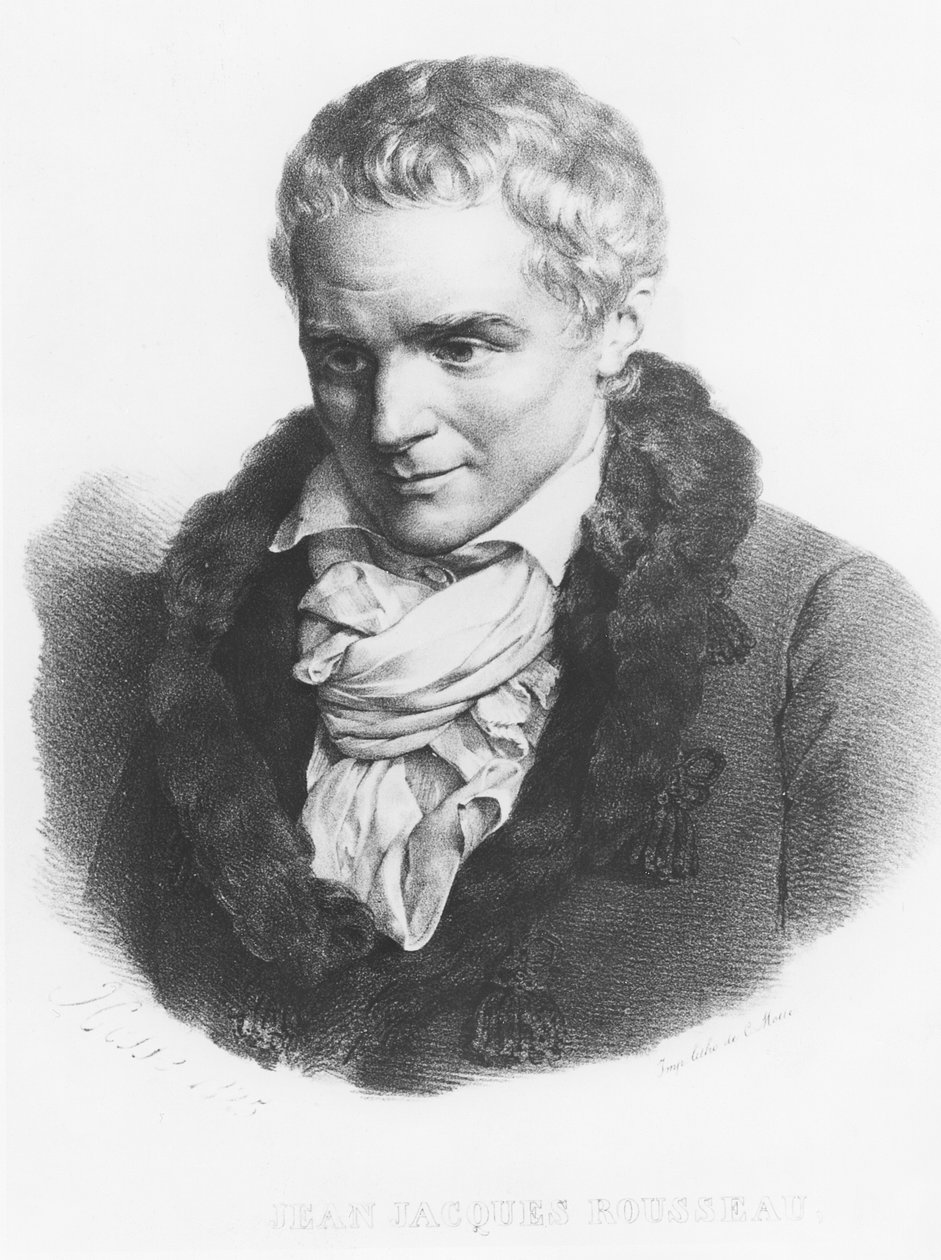 Jean-Jacques Rousseau af French School