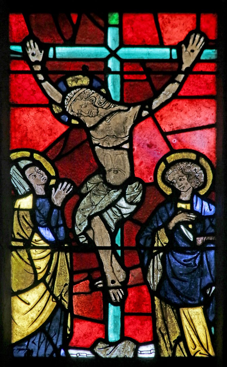 Niederhaslach, Johannes Døberens kirke, ca. 1300 af French School
