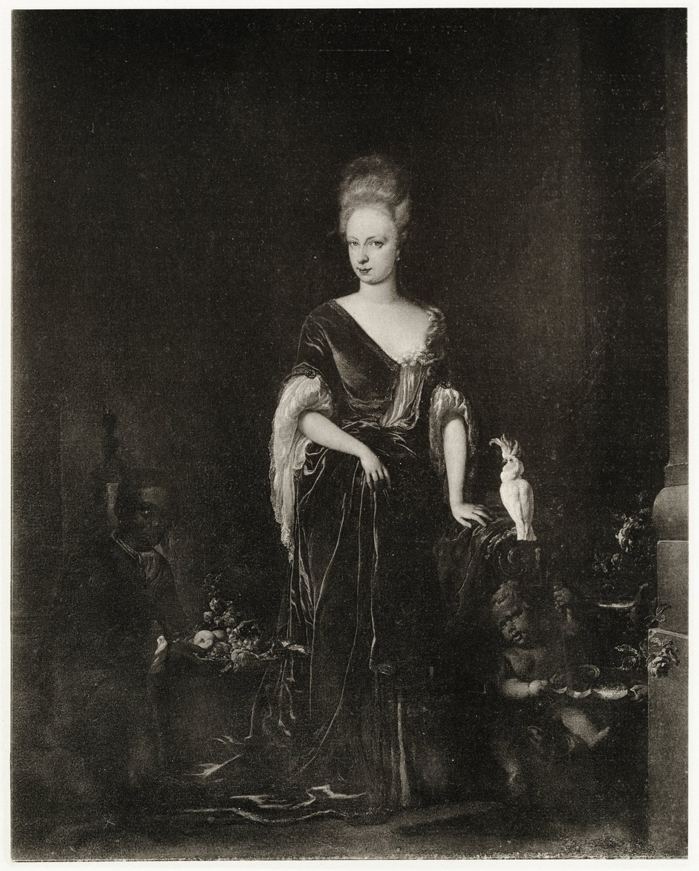 Elisabeth Charlotte, hertuginde af Orleans, 1884-90 (fototype) af German School