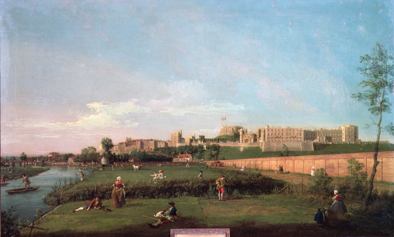 Windsor Castle af Giovanni Antonio Canal
