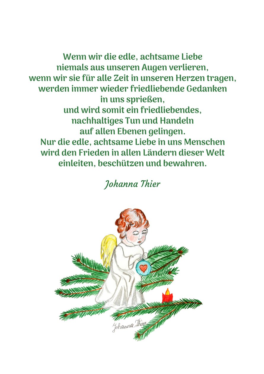 En skytsengel for verdensfreden af Johanna Thier