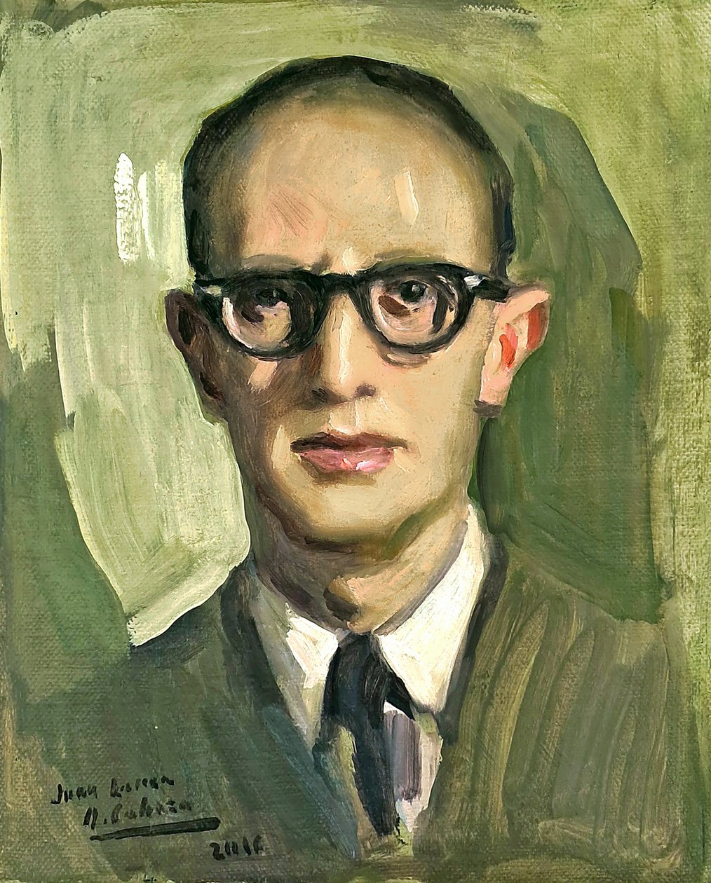 Juan Larrea Celayeta af Alejandro Cabeza