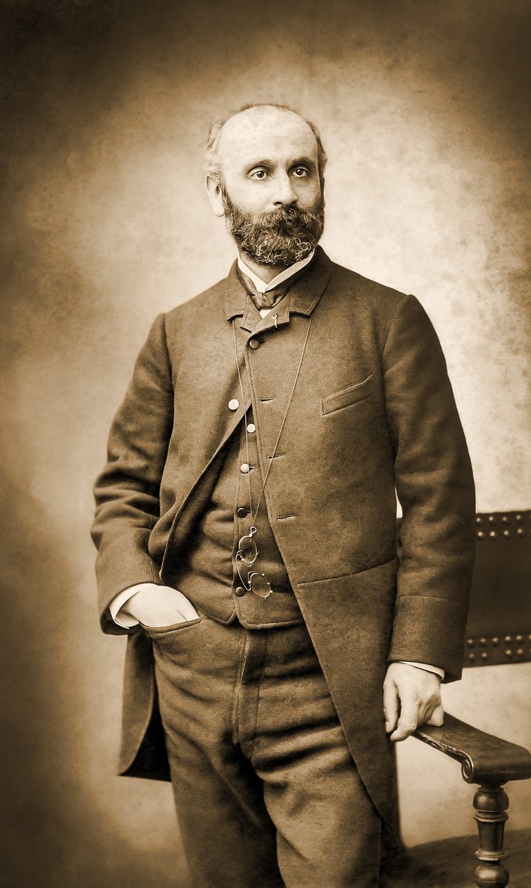 Portræt af Eugène Trutat, 1875 af Nadar