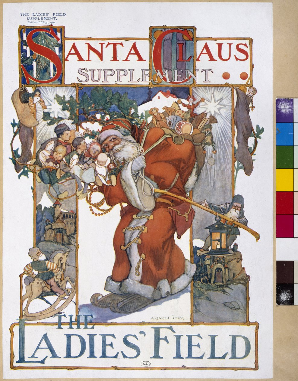 Father Christmas, forsideillustration fra 