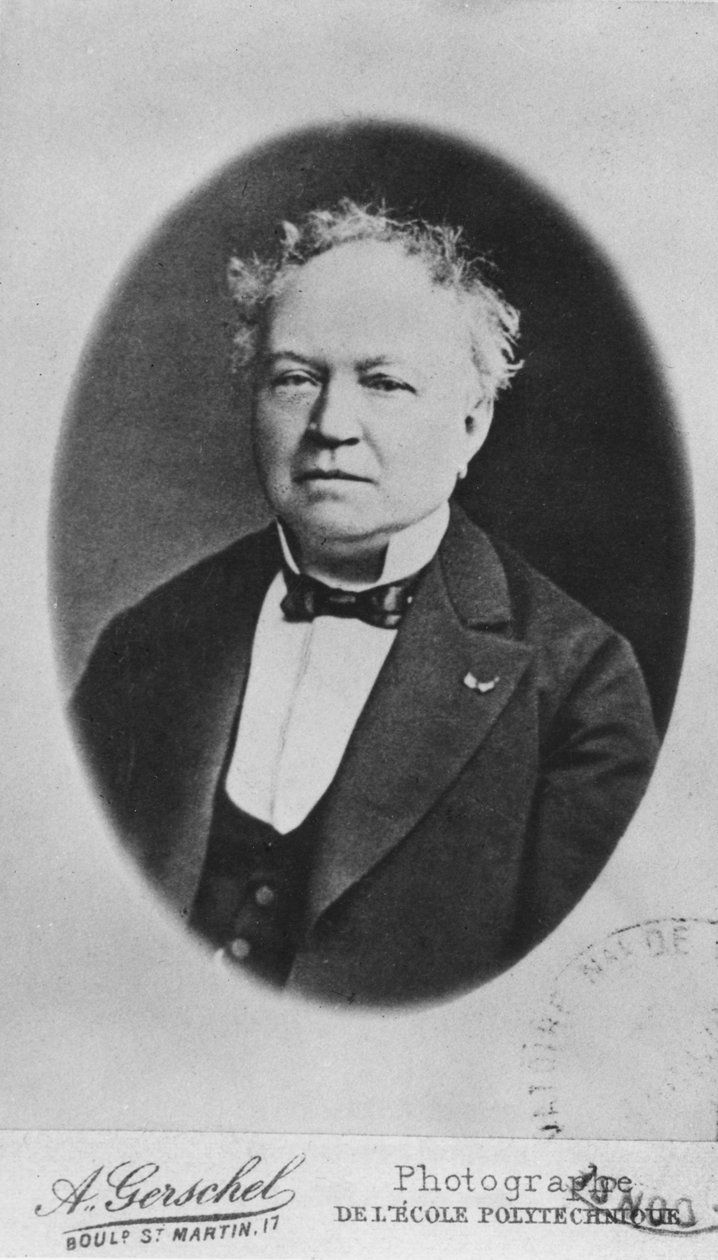 Portræt af Auguste-Joseph Franchomme, ca. 1860 af A. Gerschel