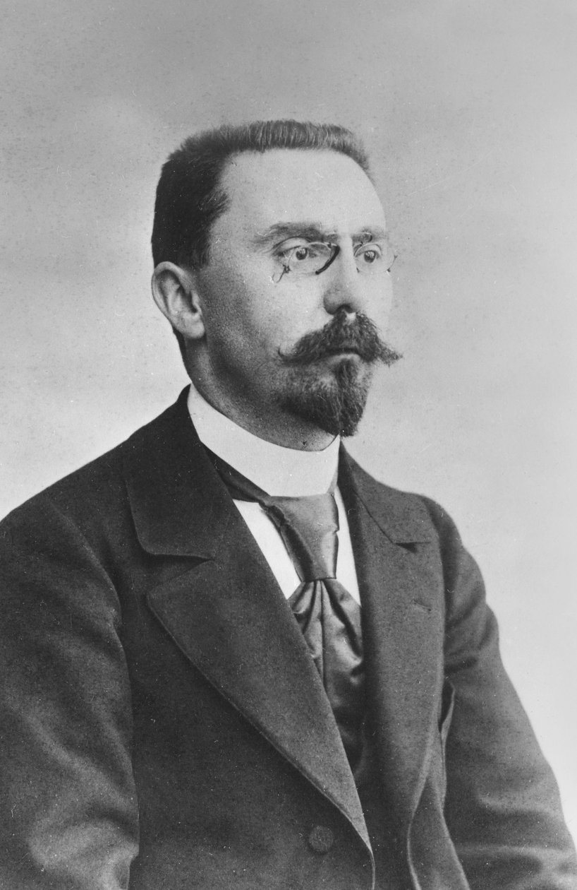 Portræt af Raoul Allier af A. Gerschel