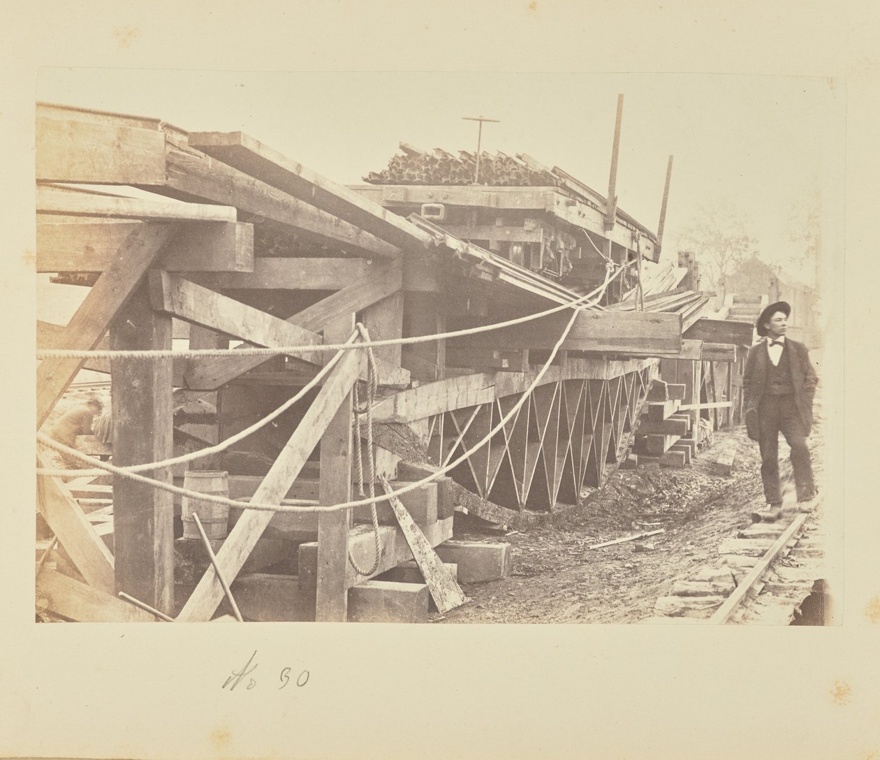 [Truss Experiment, Alexandria, Va.] af A.J. Russell