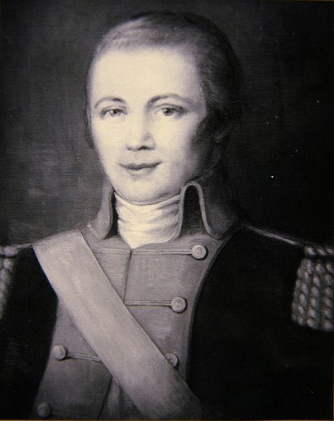 Major Samuel Nicholas (litho) af A.M. (after) Kosinsky