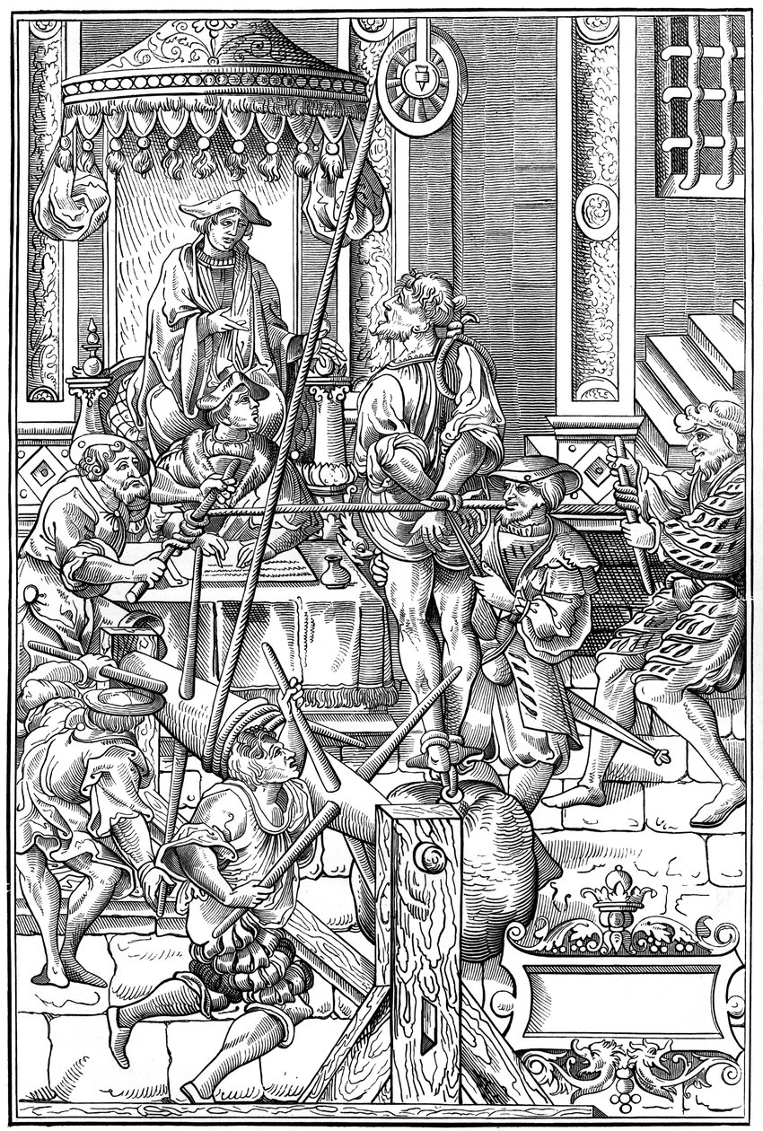 Tortur, 1541 1849. af A. Bisson