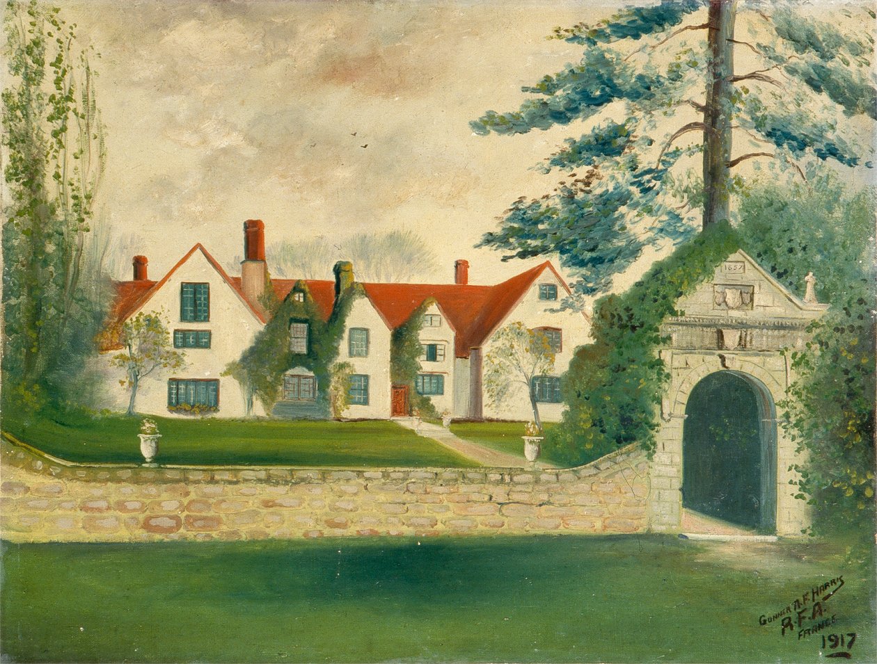 Herregård i Frankrig af A. F. Harris