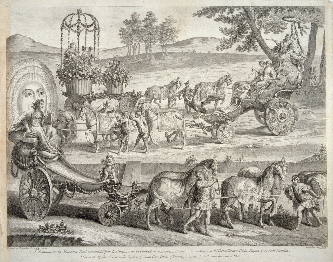 Apollons vogn, 1764 af A. J. De Fehrt