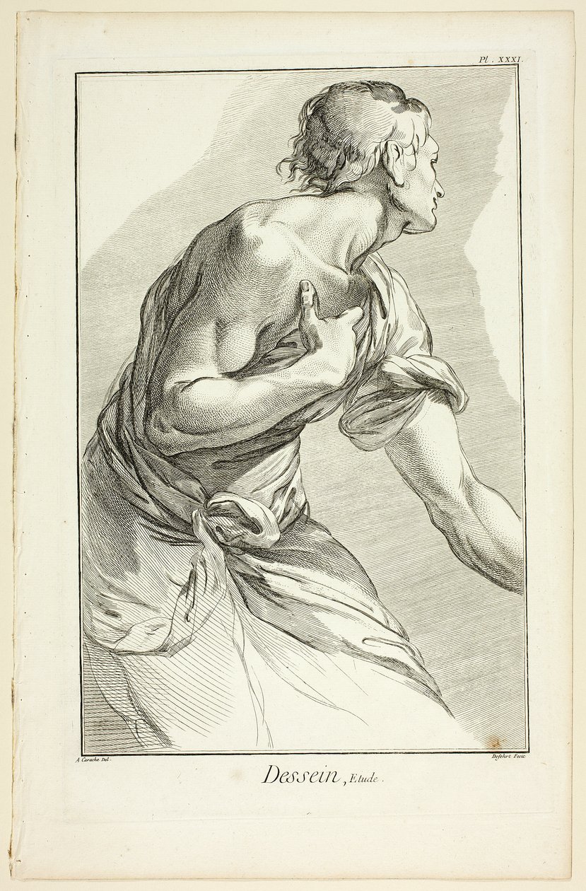Design: Studie, fra Encyclopédie af A. J. Defehrt