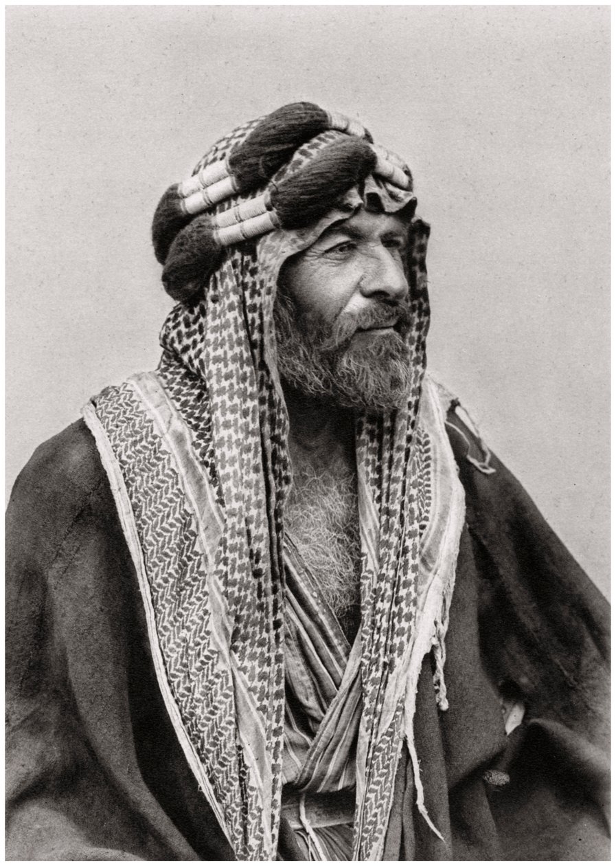 En arabisk sheik, Irak, 1925 af A. Kerim