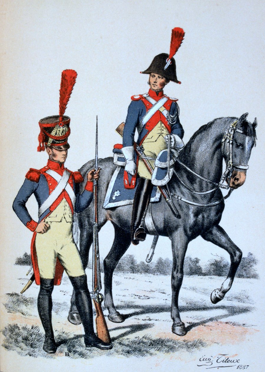 Det kejserlige gendarmeri i Paris, 1813 1887 af A. Lemercier
