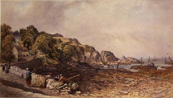 Lee nær Ilfracombe af Aaron Edwin Penley