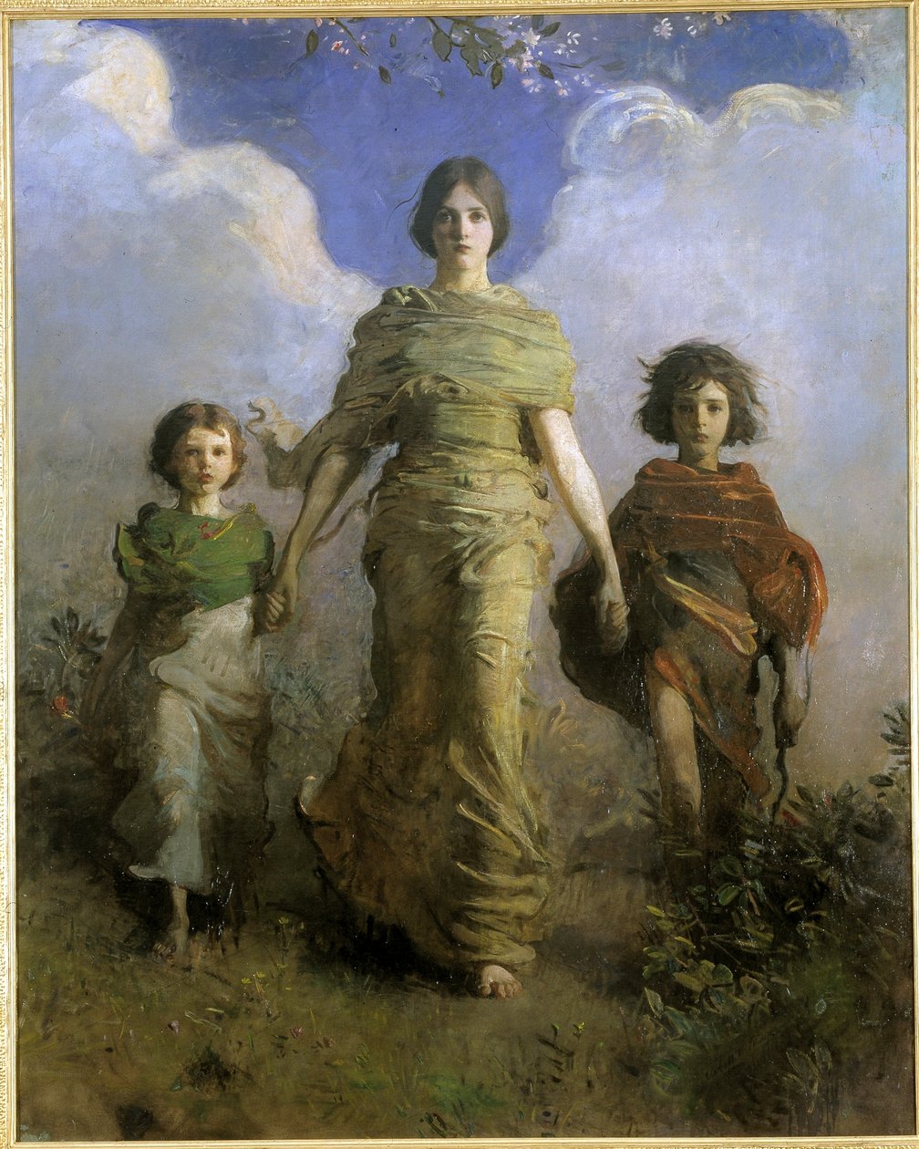 En jomfru af Abbott Handerson Thayer