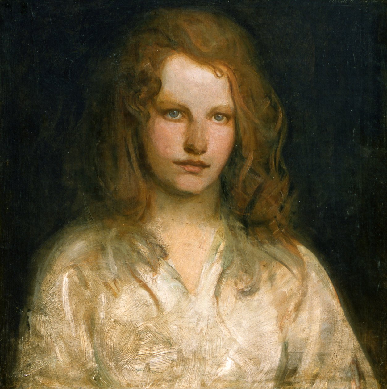 Margaret Mackittrick, c.1903 (olie på lærred) af Abbott Handerson Thayer