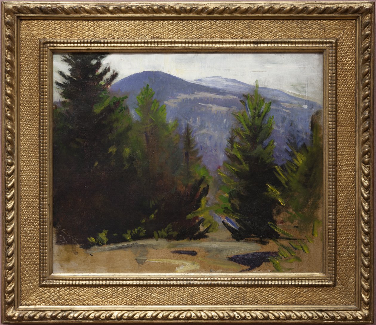 Skitse af Monadnock Mountain, 1897 af Abbott Handerson Thayer