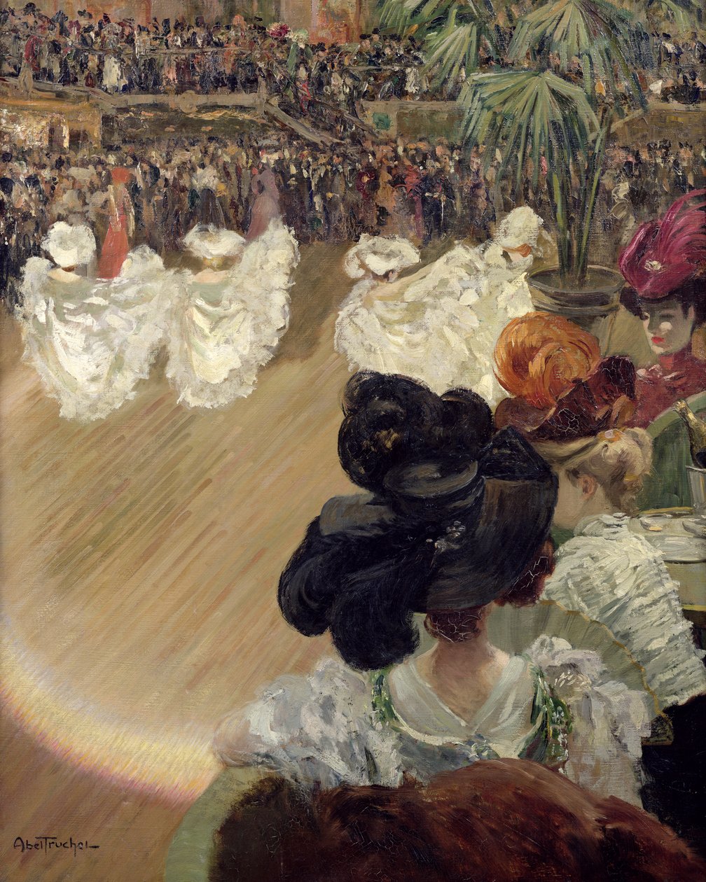 Quadrille på Bal Tabarin af Abel Truchet