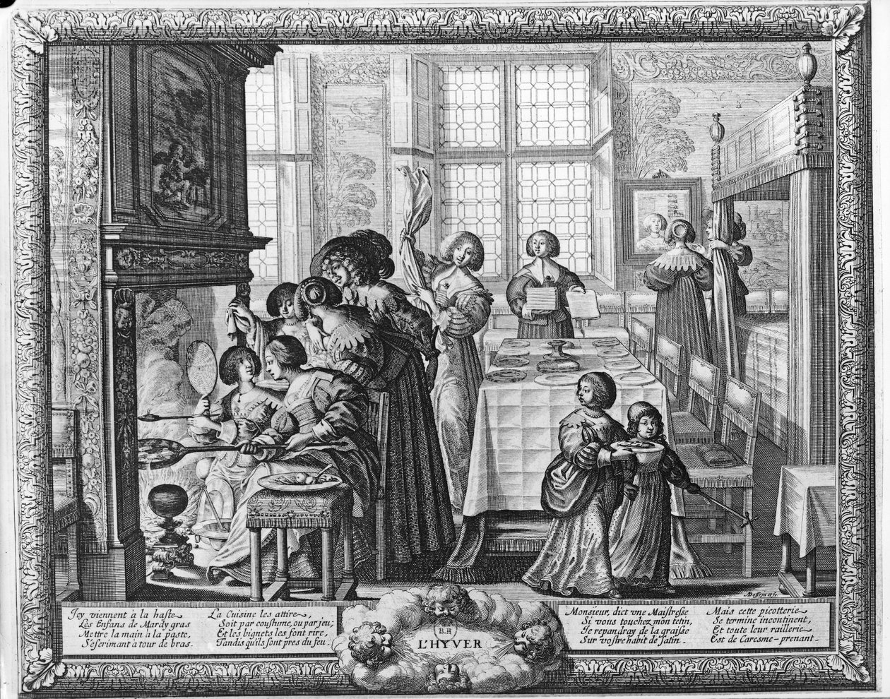 Vinter af Abraham Bosse