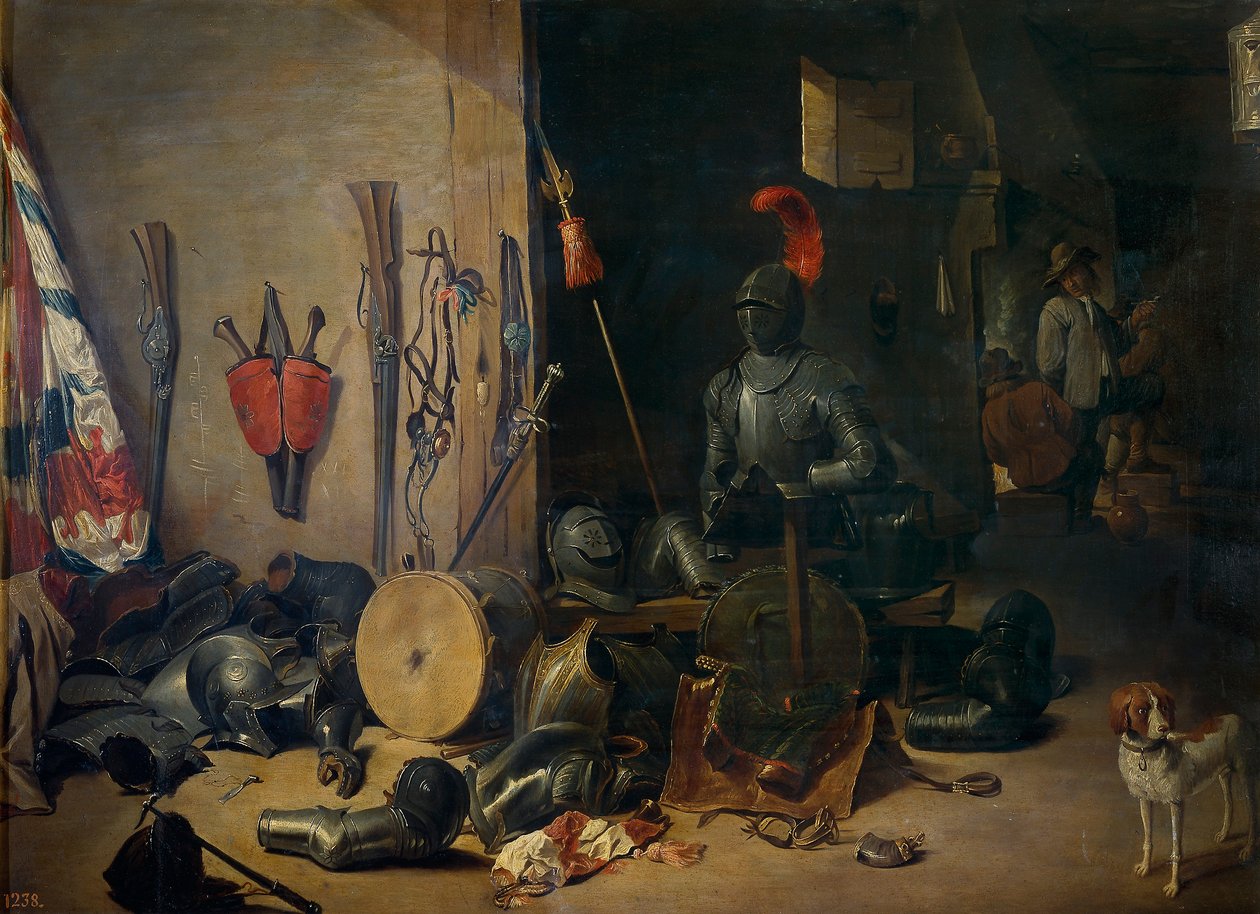 Et vagterum af Abraham Teniers