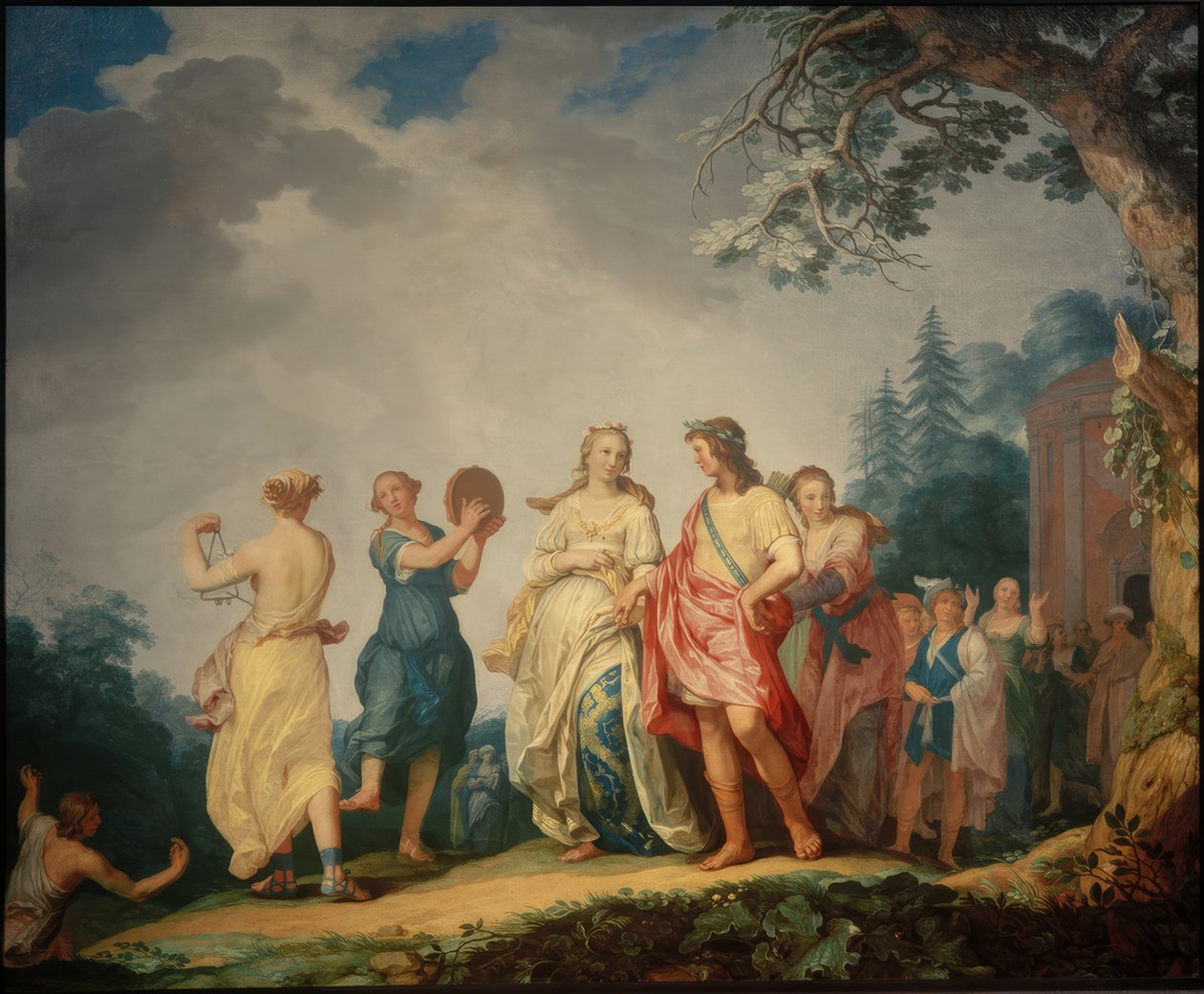 Amaryllis og Mirtillo af Abraham Bloemaert