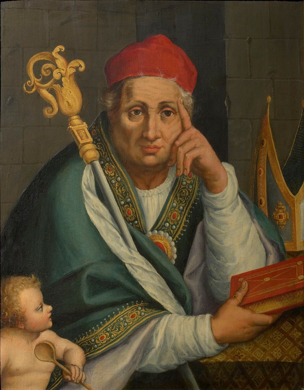 Augustin af Hippo. af Abraham Bloemaert