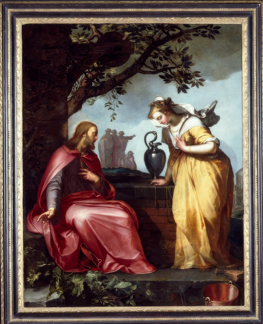 Kristus og den samaritanske kvinde af Abraham Bloemaert