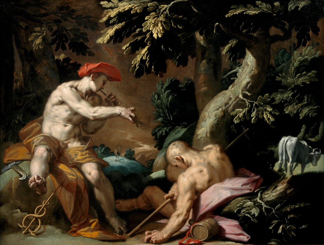 Merkur, Argus og Io af Abraham Bloemaert