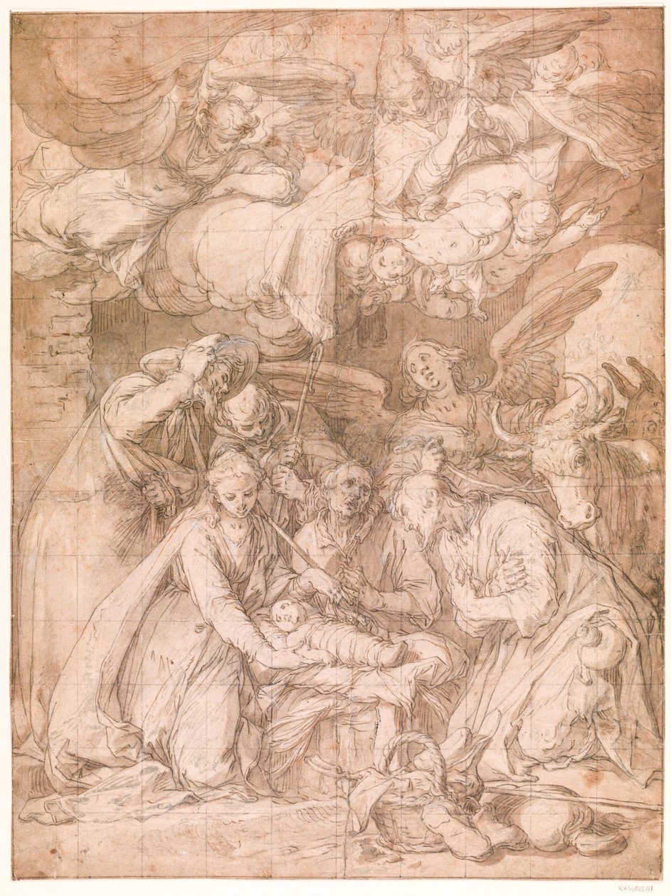 Hyrdernes tilbedelse af Abraham Bloemaert