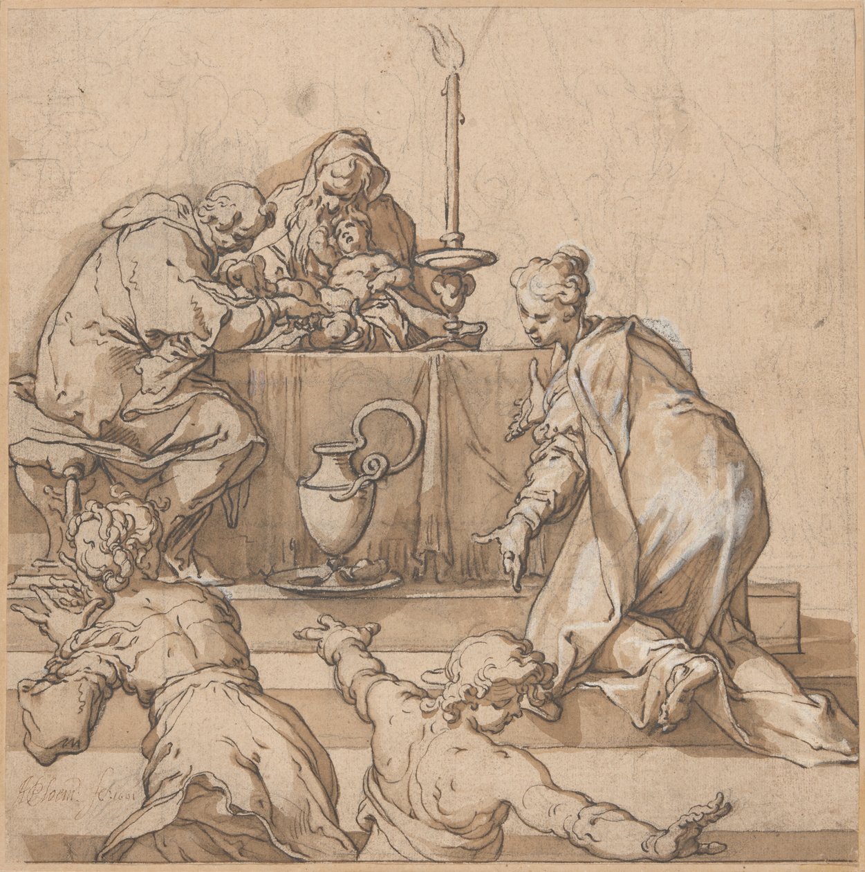 Omskæringen af Abraham Bloemaert