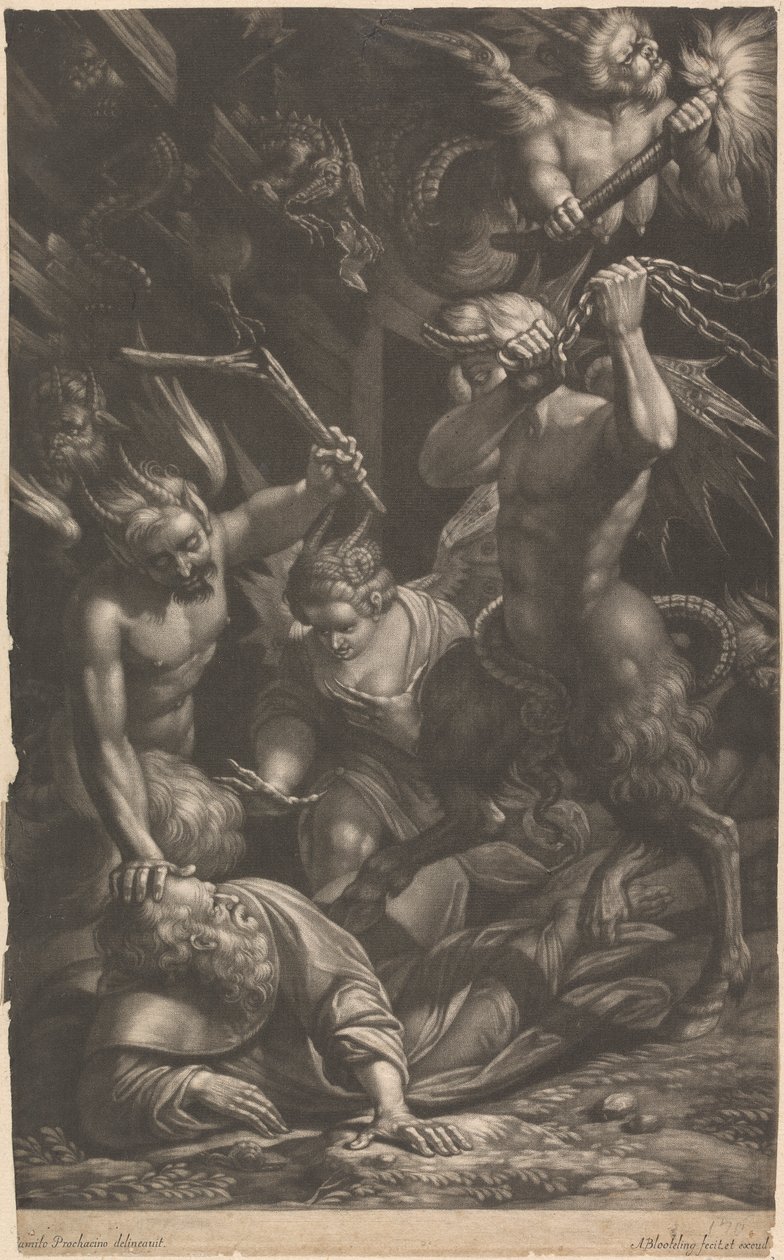 Sankt Anthonys fristelse af Abraham Blooteling