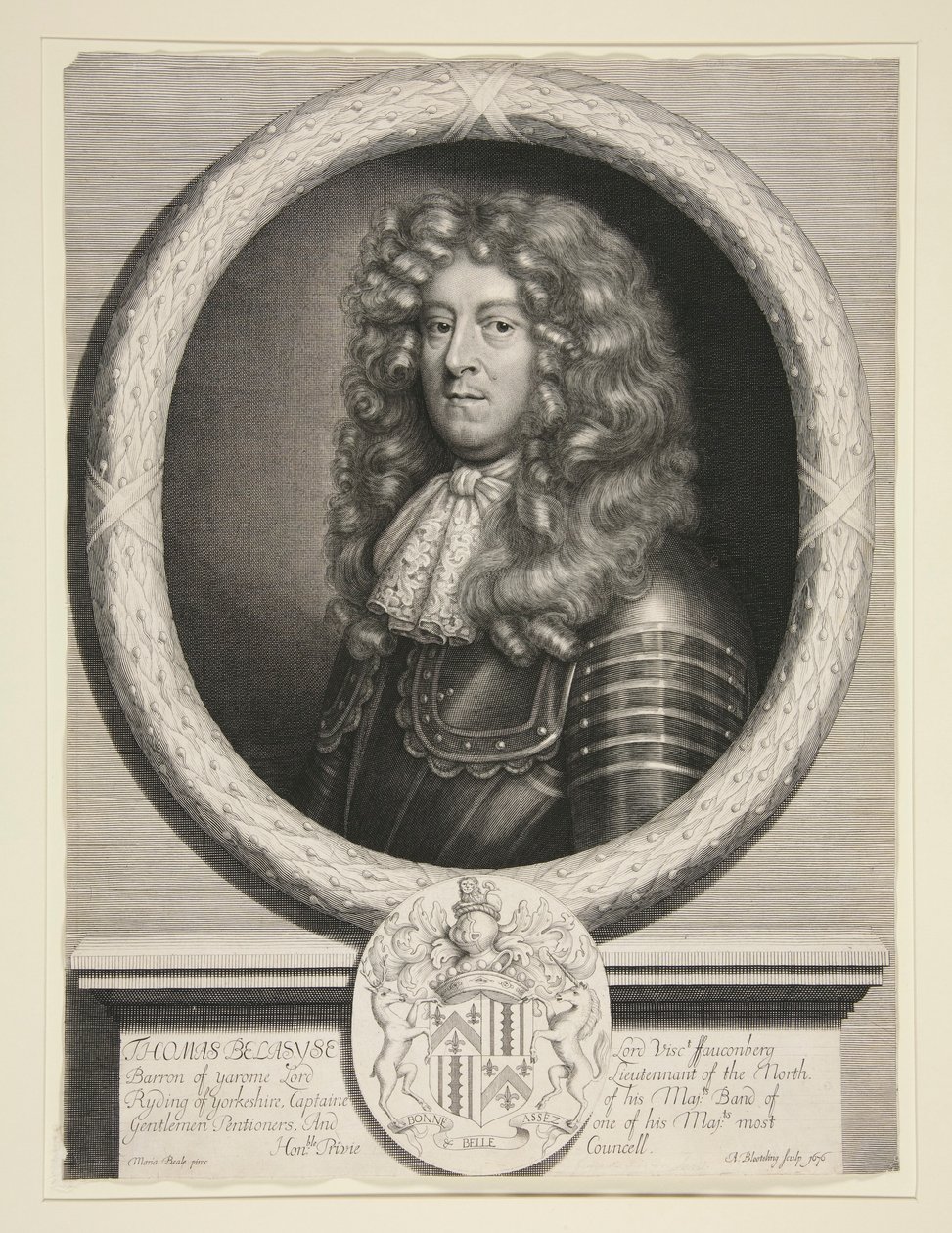 Thomas Belasyse, Lord Viscount Fauronberg af Abraham Blooteling