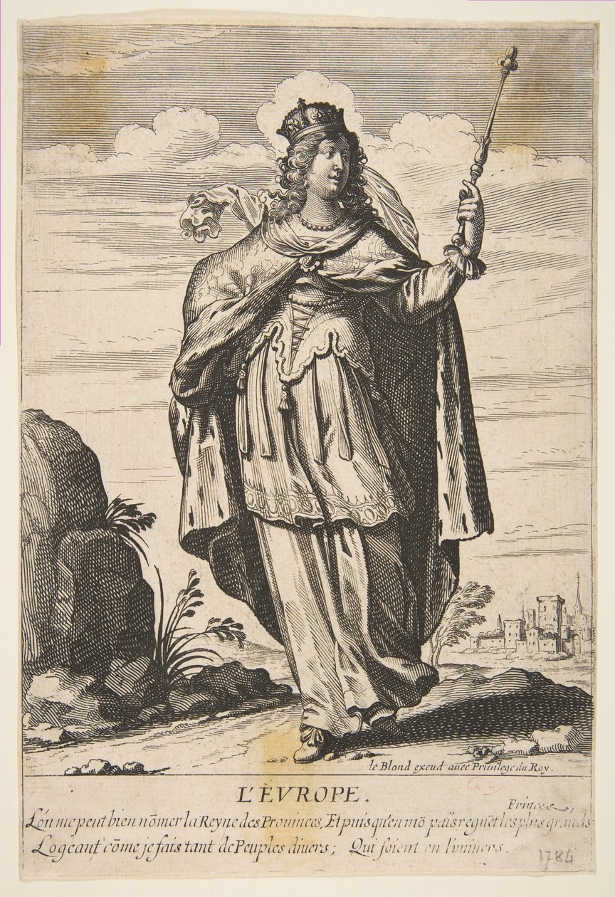 Europa, midten til slutningen af det 17. århundrede. af Abraham Bosse