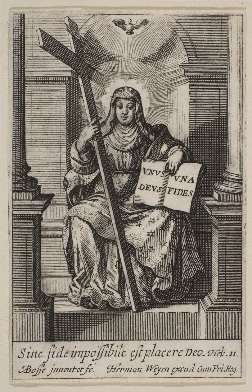 Tro, 1636. af Abraham Bosse