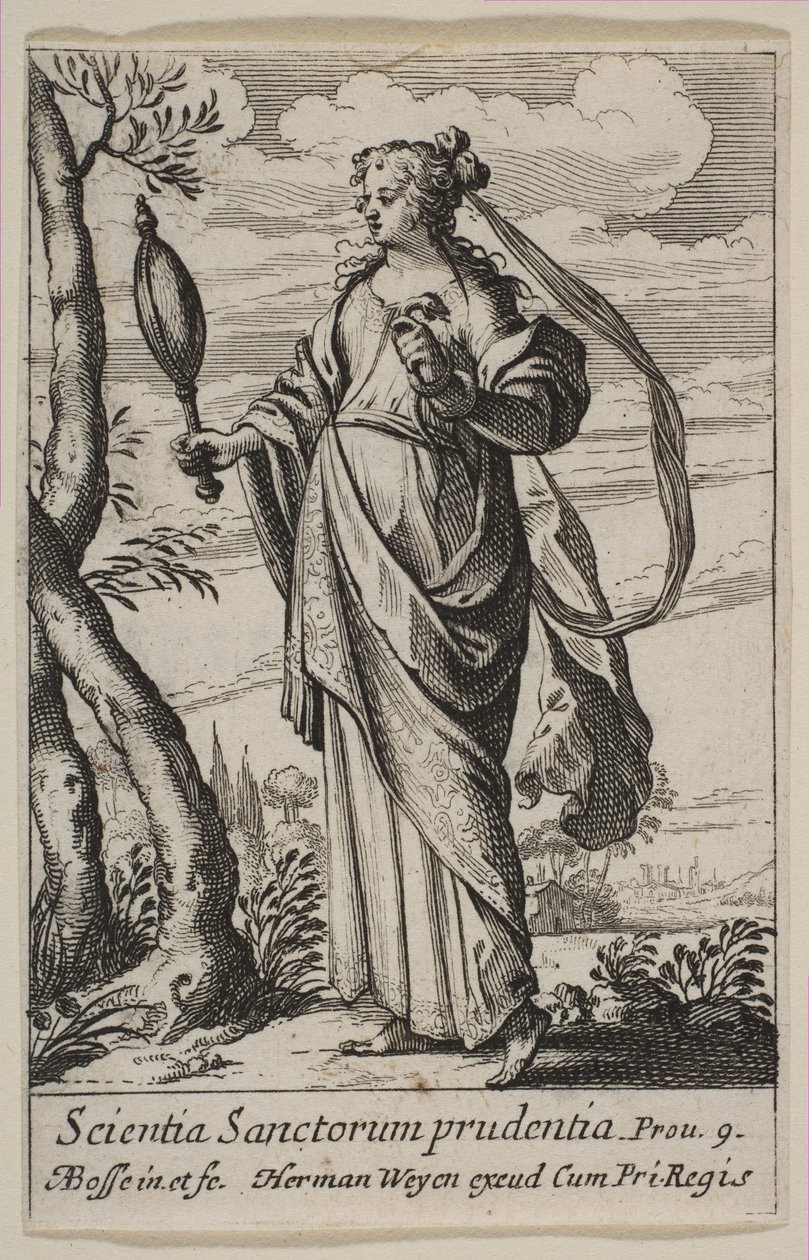 Forsigtighed, 1636. af Abraham Bosse