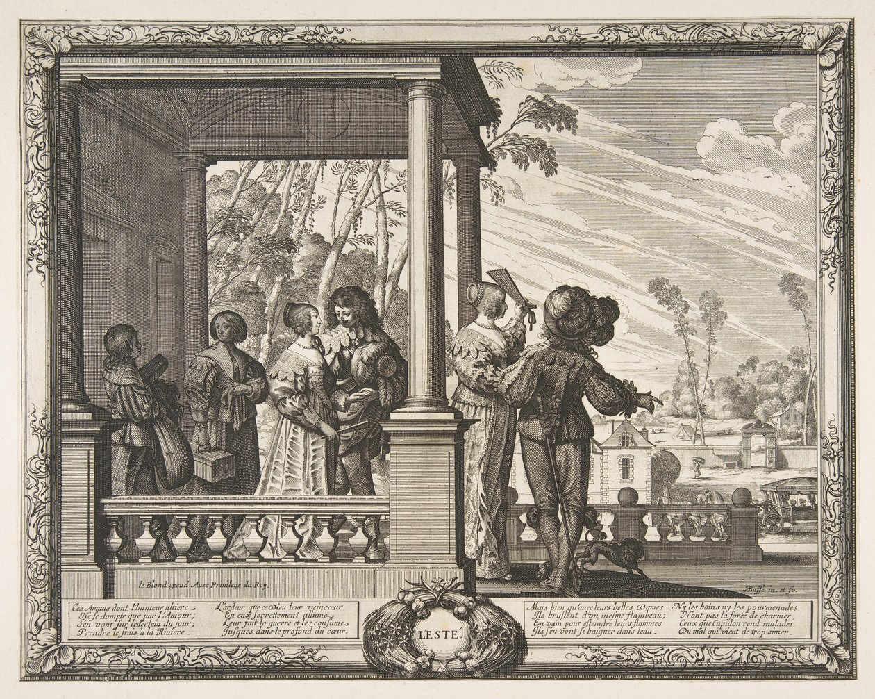 Sommer Sommer, ca. 1637. af Abraham Bosse