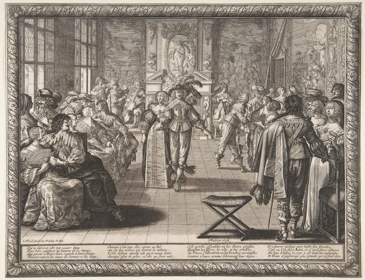 Bolden, ca. 1634. af Abraham Bosse