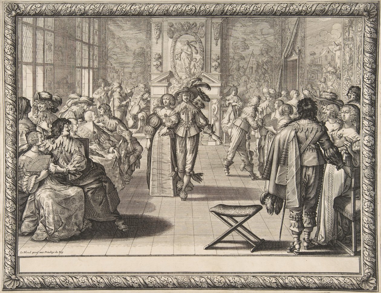 Bolden, ca. 1634. af Abraham Bosse