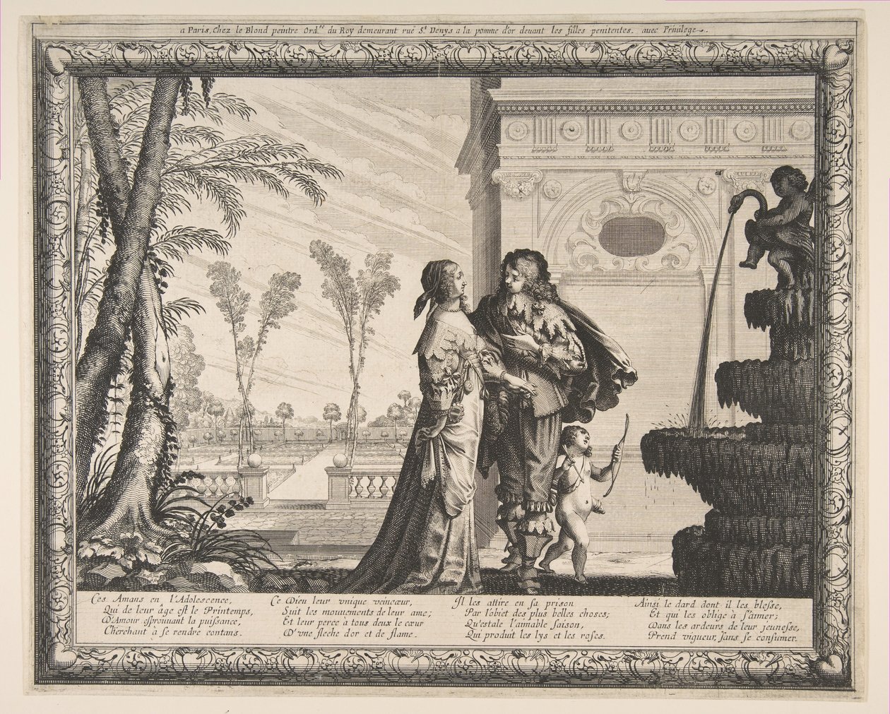 Ungdom, 1636. af Abraham Bosse