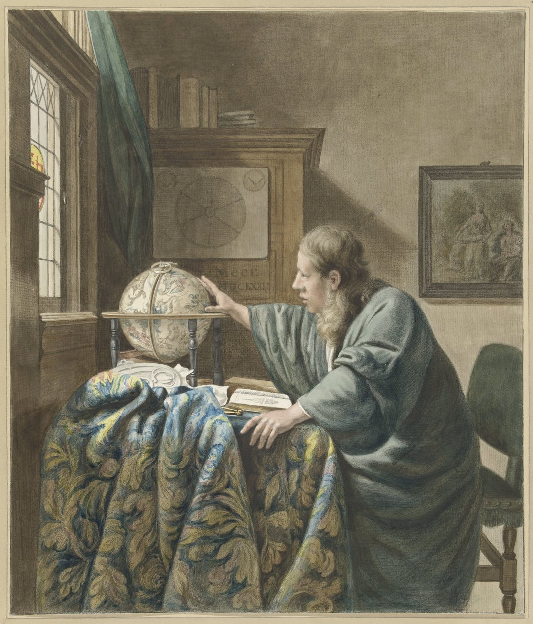 astronomen af Abraham Delfos
