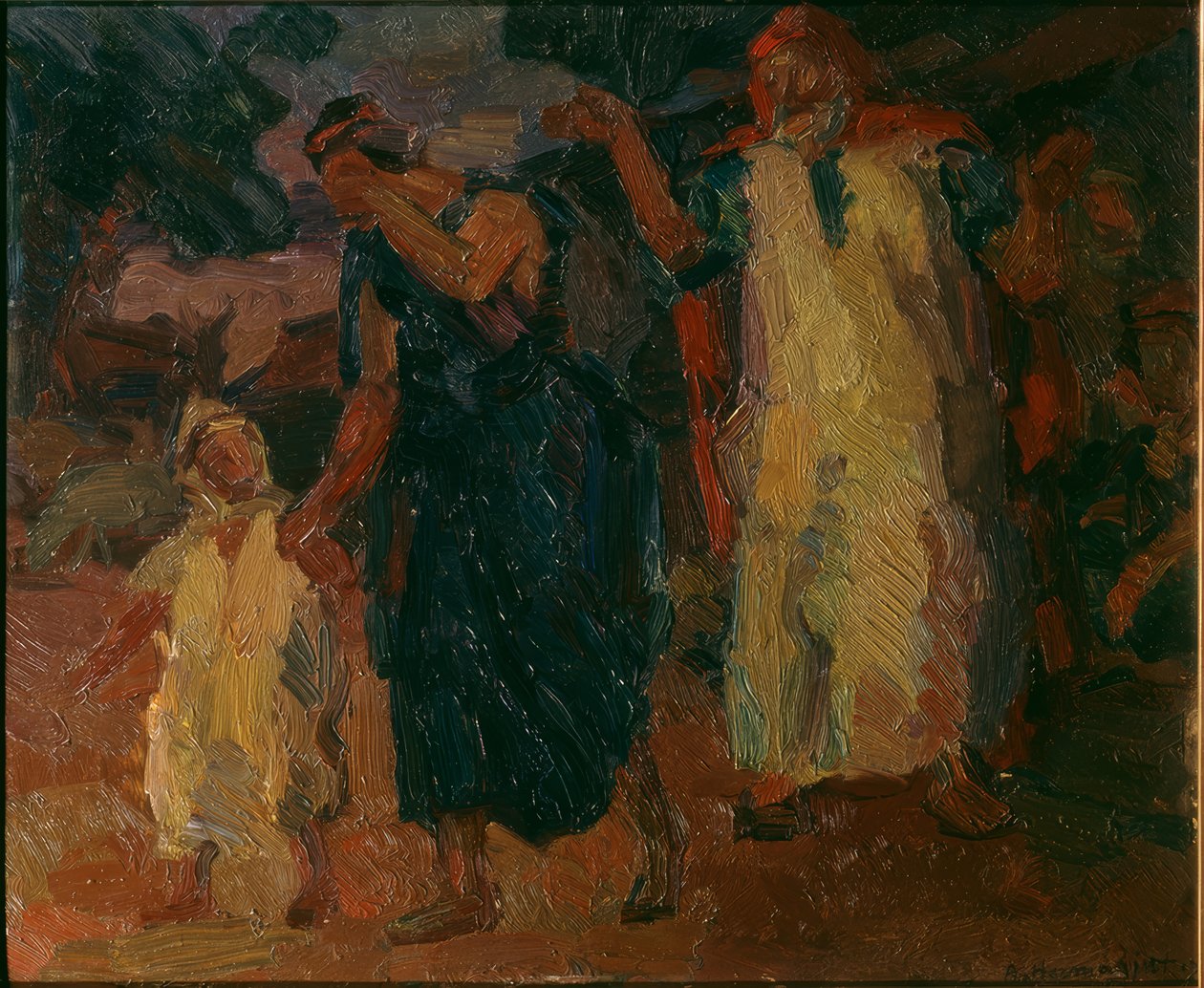 Afvisningen af Hagar af Abraham Hermanjat