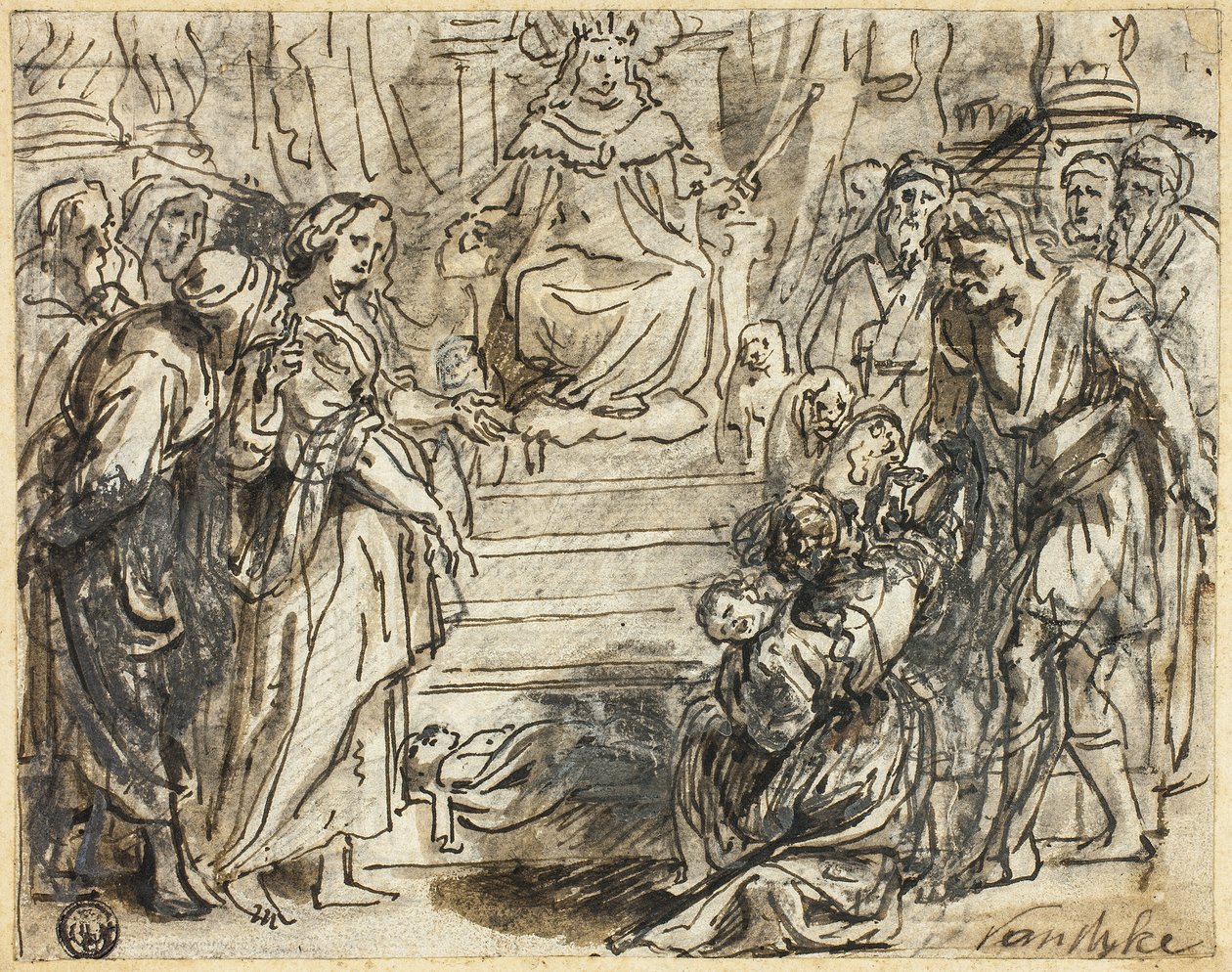 Salomons dom af Abraham Jansz. van Diepenbeeck
