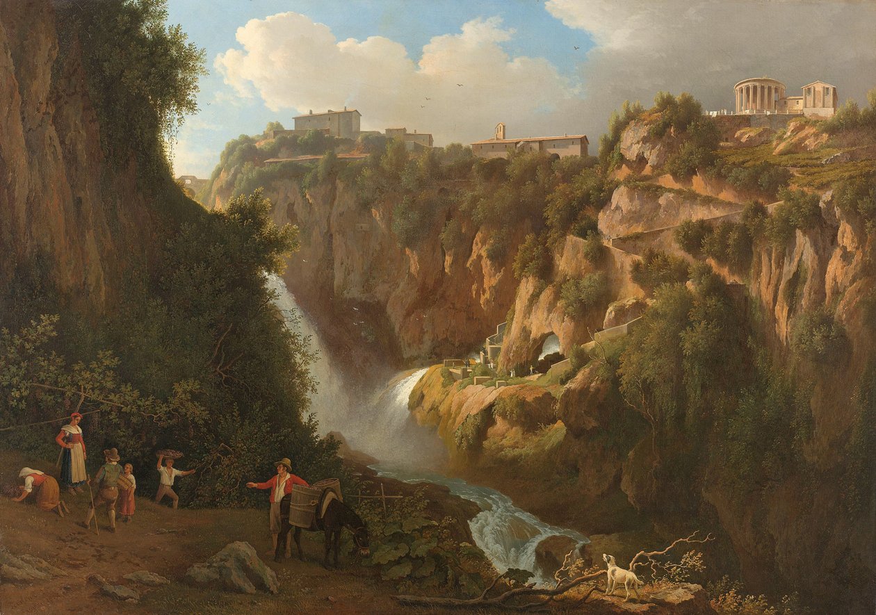 Vandfaldet i Tivoli Tivoli vandfald af Abraham Teerlink