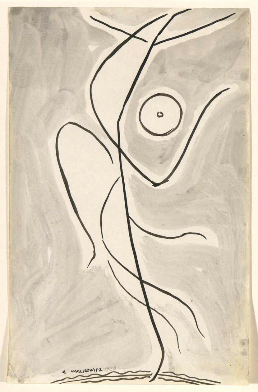Danseabstraktion: Isadora Duncan (eller af Abraham Walkowitz