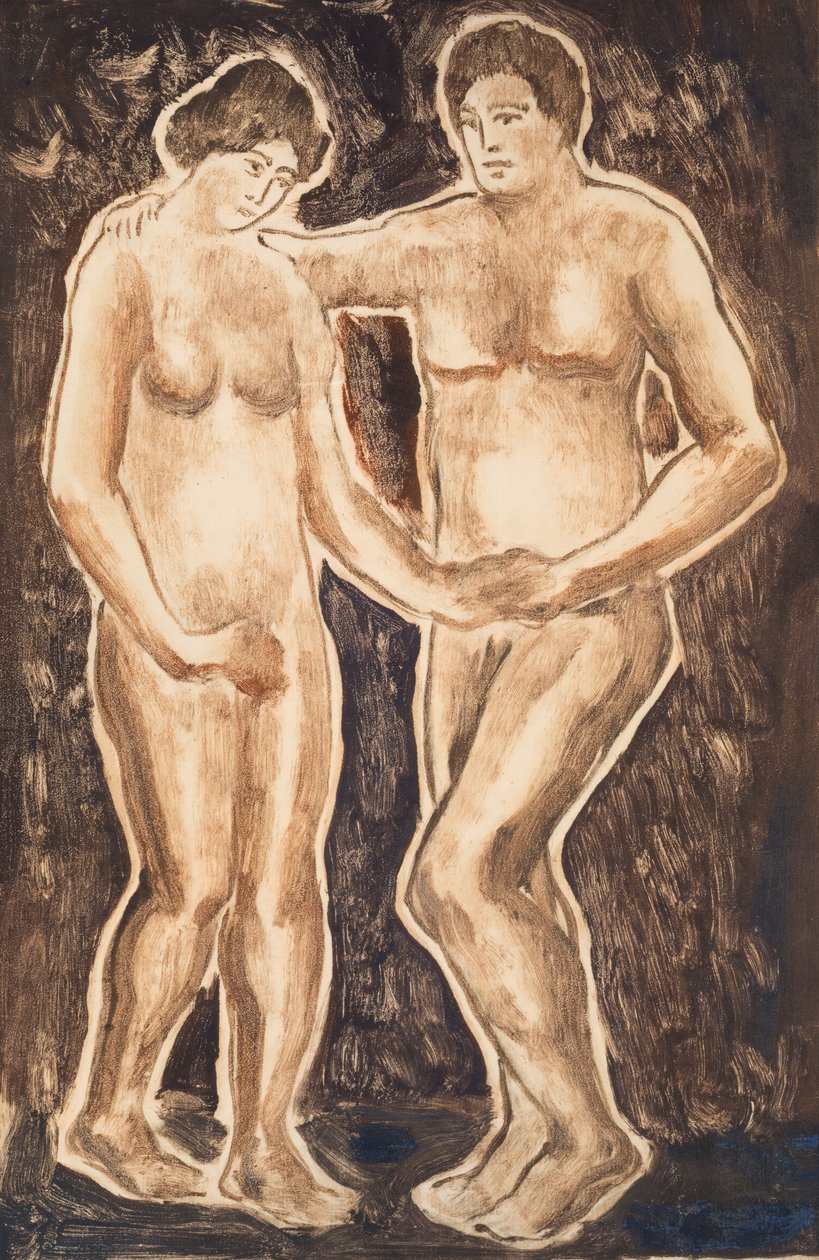Figurskitse, 1908. af Abraham Walkowitz