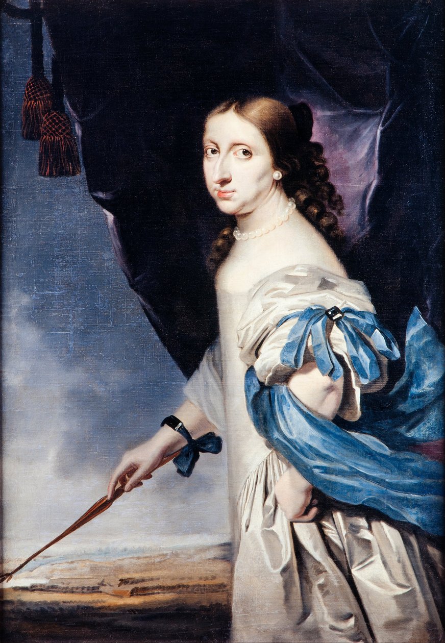 Christina af Sverige (1626 - 89) af Abraham Wuchters