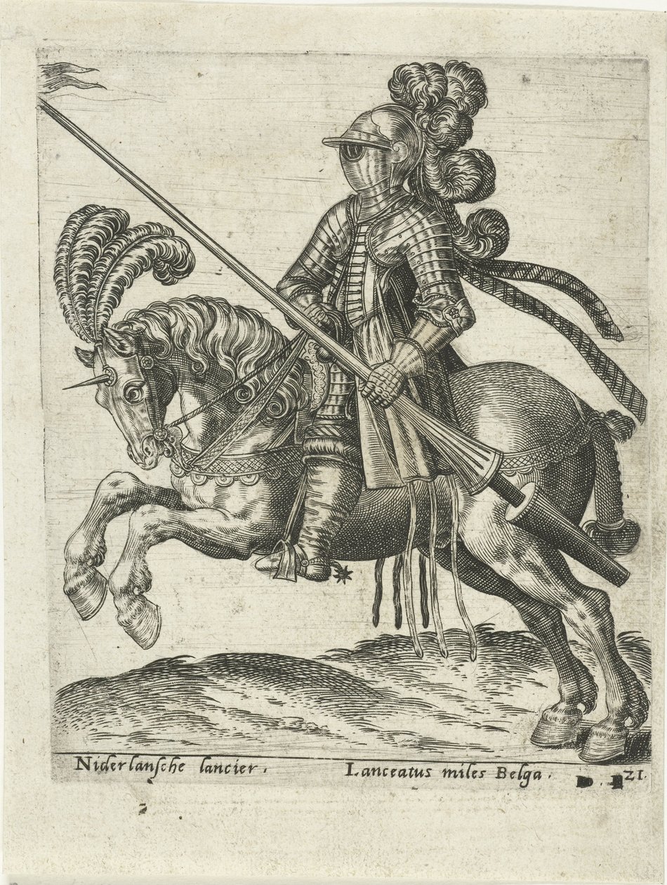 hollandsk løfteraket af Abraham de Bruyn (attributed to)