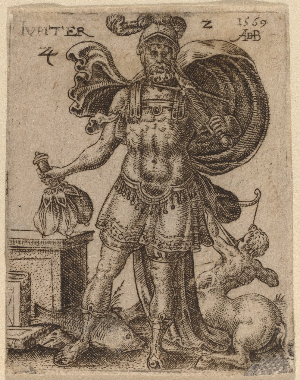 Jupiter af Abraham de Bruyn